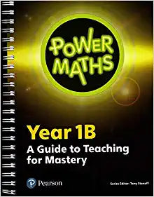 Power Maths Year 1 Teacher Guide 1B Encuadernación en espiral