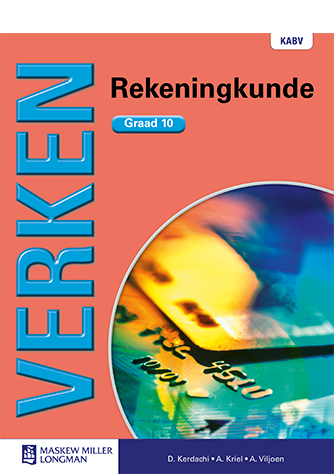 Verken Rekeningkunde Graad 10 Leerderboek (NKABV) (Learner's Book)