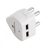 Volkano Current Plus series 3 pin plug dual USB charger 4.2