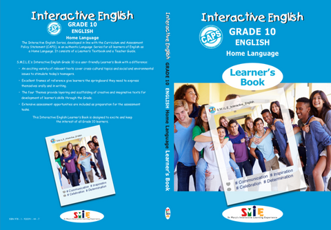 Interactive English Home Language Grade 10 Learners Book