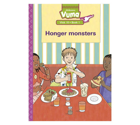 Vuma Vlak 10 Boek 1 Leesboek: Honger monsters