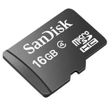 16GB SanDisk MicroSDHC Class 4 Card (No Adapter)
