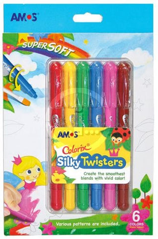 AMOS SILKY TWISTERS 6'S -