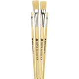 TREFOIL ARTIST ROUND L/HANDLE PAINT BRUSH #5 10`S