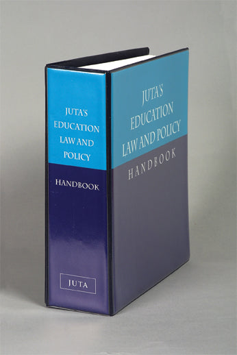 Education Law and Policy Handbook, Juta's – Elex Academic Bookstore