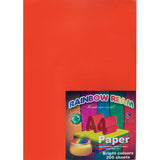 GRAFTON A4 BRIGHT PAPER 50'S RED