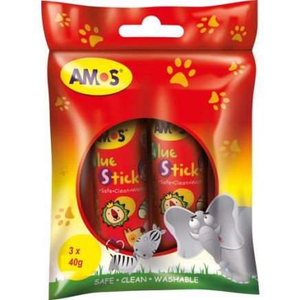 AMOS TWISTER AND 2 X 40g GLUE STICK PACK