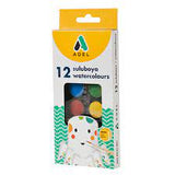 ADEL WATER COLOUR PAINT 12 TABLETS 30mm diameter