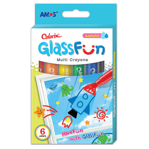 AMOS COLORIX GLASS FUN 6'S - GF6P