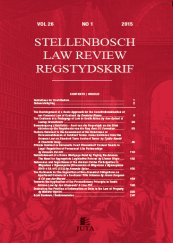 Stellenbosch Law Review