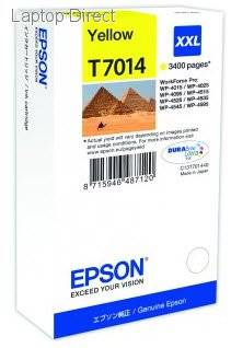 Epson T7014 Yellow XXL 3.4k Ink Cartridge