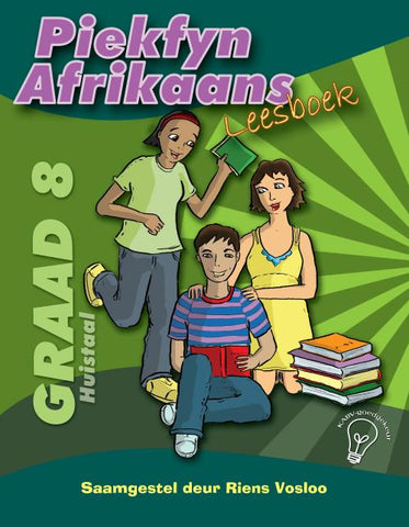 Piekfyn Afrikaans Huistaal Leesboek Gr. 8