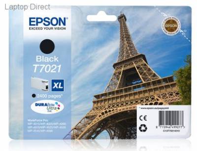 Epson T7021 XL Black 2.4k Ink Cartridge