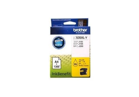 Brother HIGH YIELD YELLOW INK (LC535XLY)