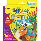 AMOS ICLAY 4 COLORS BOXED ASS - IC18P4