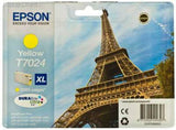 Epson Eiffel Tower XL T7024 Yellow Ink Cartridge