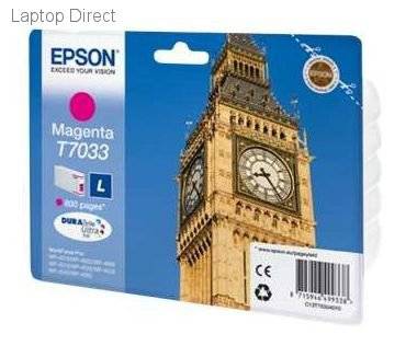 Epson Big Ben T7033 Magenta Ink Cartridge