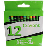 FREEDOM STATIONERY MARLIN CRAYONS - WAX (NON-TOXIC)