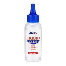 AMOS LIQUID CLEAR / PAPER GLUE 120ml LQ120D12