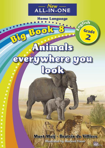 New All-In-One Grade 2 HL Big Book 08: Animals everywhere you look