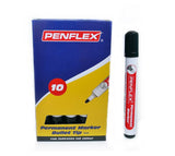 PM15 Permanent Markers Bullet tip Box of 10