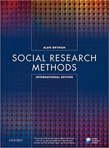 Social Research Methods, 5Th Edn Paperback – Jan. 1 2016