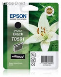 Epson T0591 Black Singlepack Photo Ultra Chrome K3 Ink Cartridge
