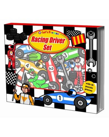 LETS PRETEND:RACING DRIVER SET