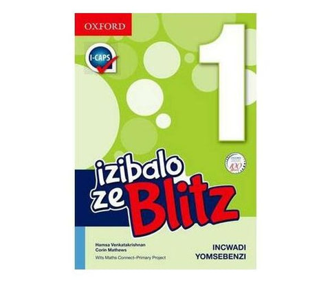 Blitz Mental Maths Grade 1 Learner's Book isiXhosa