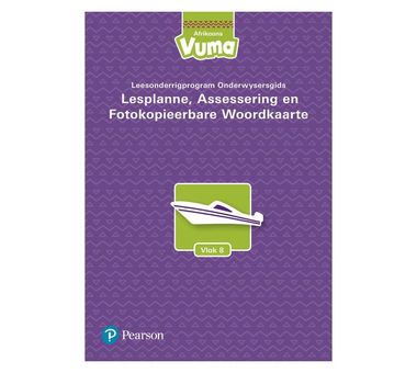 Vuma Vlak 8 Lesplanne, Assessering en Fotokopieerbare Woordkaarte