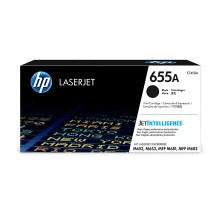 HP 655A Black Original LaserJet Toner Cartridge (12,500 Pages)