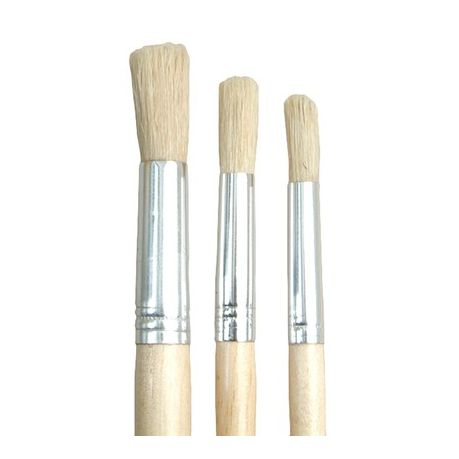 TREFOIL ARTIST ROUND L/HANDLE PAINT BRUSH #1 10`S