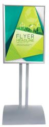 Double Upright Poster Stand