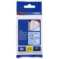 Brother Fabric Tape - TZE FA3 Blue on Blue