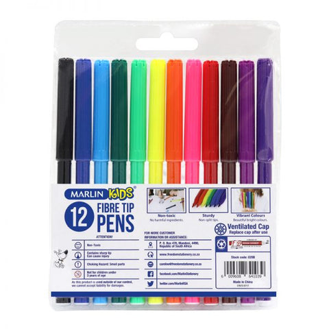 FREEDOM STATIONERY MARLIN FIBRE TIP PENS – Elex Academic Bookstore