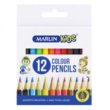 MARLIN COLOUR PENCILS (NON-TOXIC SHARPENED)