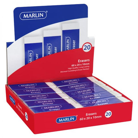 Marlin Ruber Eraser FREEDOM STATIONERY MARLIN ERASERS – Elex Academic Bookstore