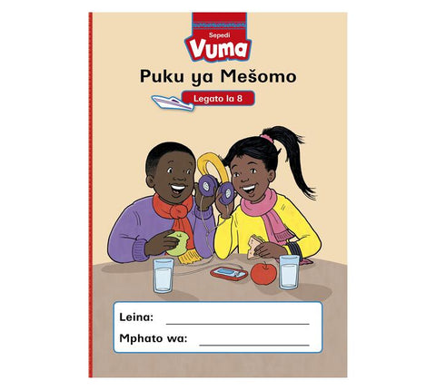 Vuma Legato la 8 Pukutšhomo (Workbook)