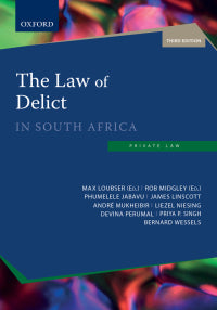The Law of Delict in South Africa 3e  ePub