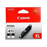 Canon CLI-471XLBLK Black Ink Cartridge (4,425 Pages)