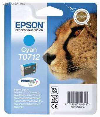 Epson T0712 Cyan Ink Cartridge