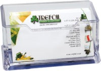 PERSONAL BUSNESS CARD HOLDER UPRIGHT