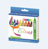 iwrite colour: Regular Wax Crayons - 12's