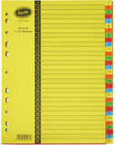 Bantex Manilla Board Dividers and Indices