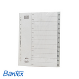 Bantex Manilla Board Dividers and Indices