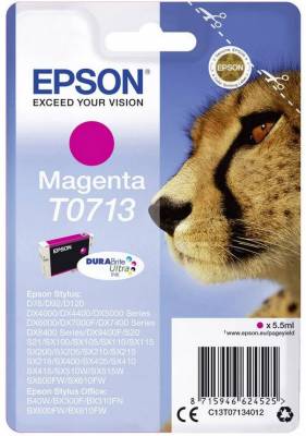 Epson T0713 Magenta Ink Cartridge