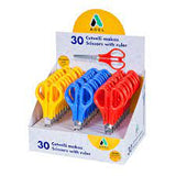 ADEL SCHOOL SCISSORS WITH RULER DISPLAY 30'S