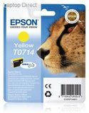 EPSON T0714 Singlepack Yellow DURABrite Ultra Ink Cartridge