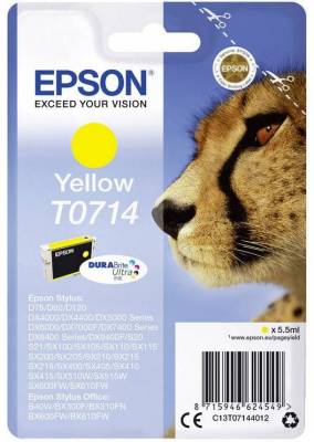 Epson T0714 Yellow Ink Cartridge
