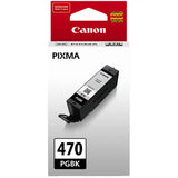 Canon PGI-470 PGBK Black Ink Cartridge (300 Pages)